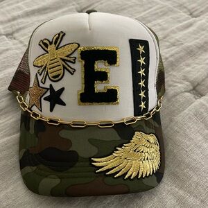 Embellished unbranded hat (E)